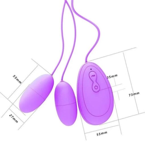 HUEVO VIBRADOR DOBLE - Imagen 4