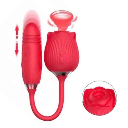 VIBRADOR Y SUCCIONADOR FLOR DE HERA