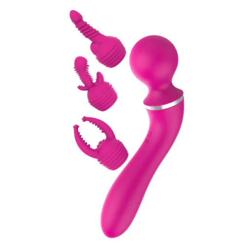 VIBRADOR Y ESTIMULADOR MAGIC HEADS - Imagen 4